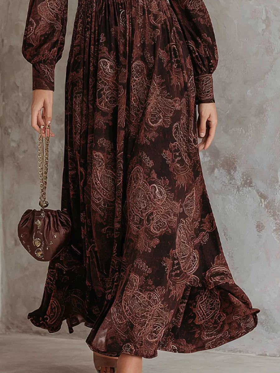 Rabela | Maxikleid mit Paisley-Muster