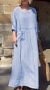 Yancy | Übergroßes Boho-Patchwork-Kleid