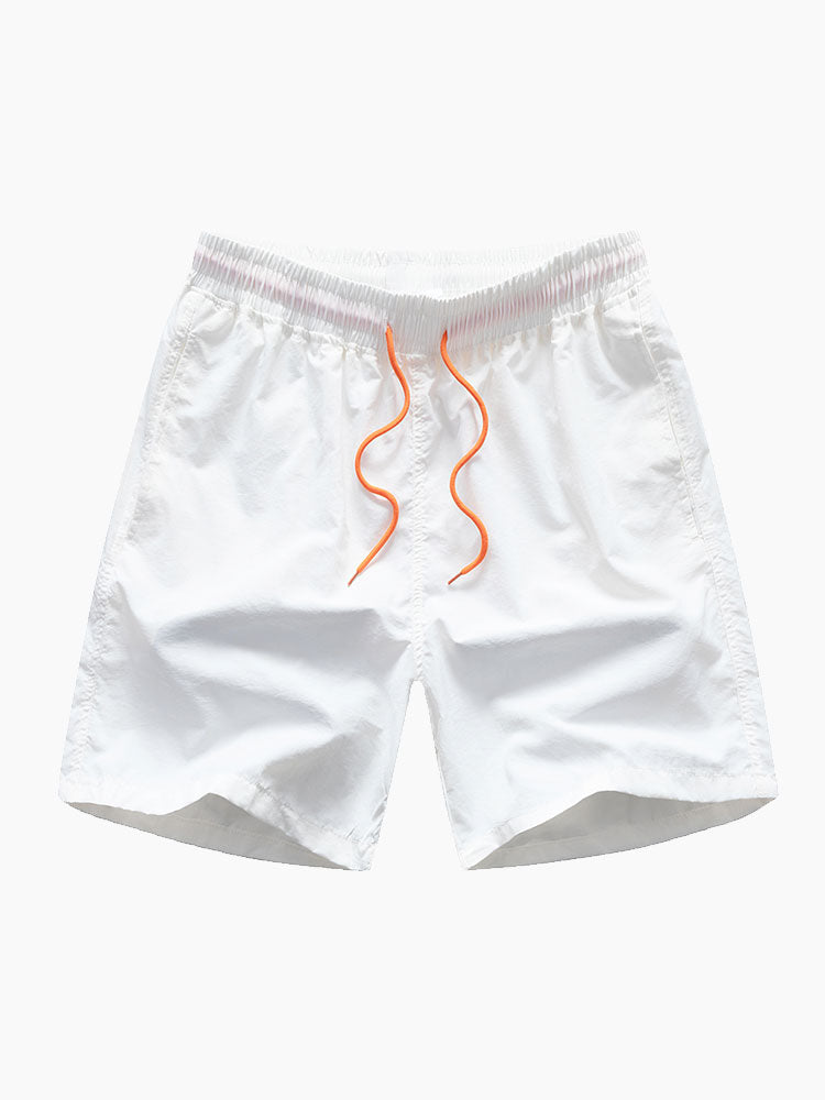 Bradly | Hemd mit Palmenprint und stylische Badeshorts