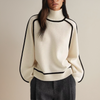 Valeria™ | Schicker Rollkragenpullover - Beige / S