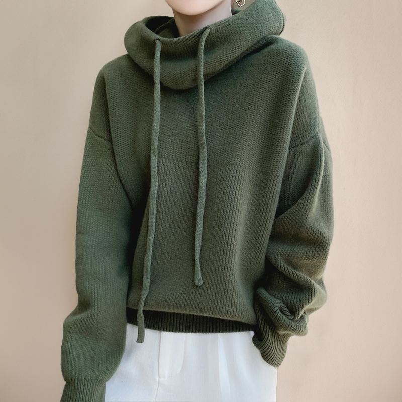 Analeia | kuscheliger Wollpullover, warmer Rollkragen.