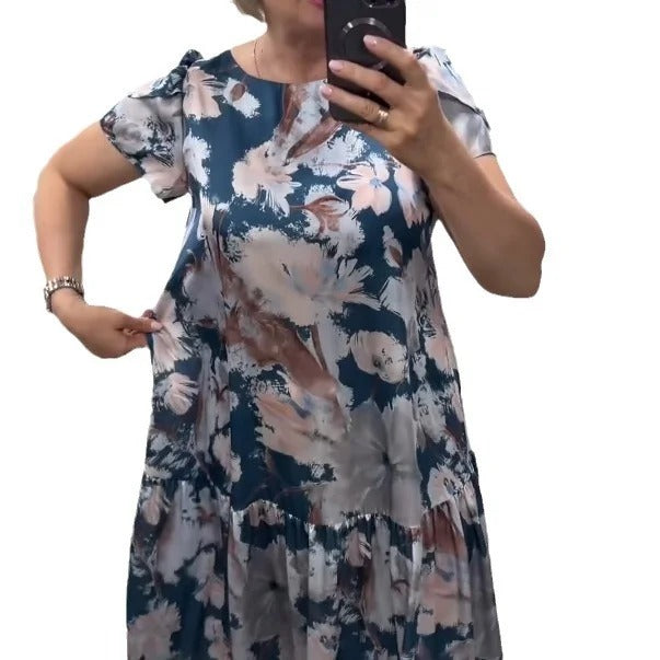 Marilyn™ | Elegantes Sommerkleid mit floralem Muster