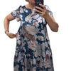 Marilyn™ | Elegantes Sommerkleid mit floralem Muster