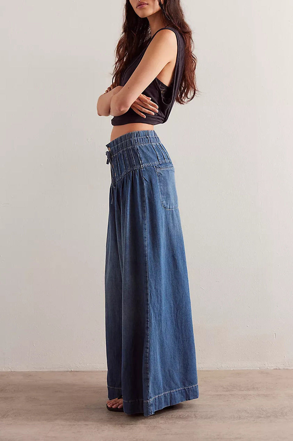 Kyla™ | Weite Jeans mit weitem Bein für Damen