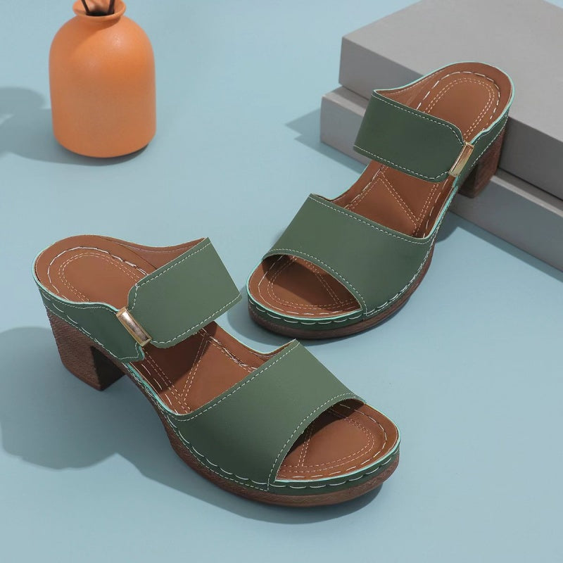 Bree | Damen Sandalen mit hohem Absatz und offener Spitze