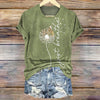 Mirian | Vintage-T-Shirt mit Löwenzahn-Print
