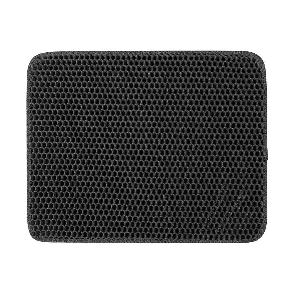 WabenMatte™ | Luxuriöse Waben-Katzenstreumatte | 50% RABATT HEUTE! - New Arrivals - Grau / S (30x30 cm)