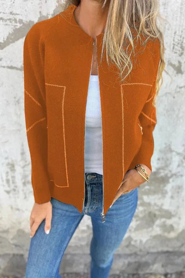 Tyra | modische leichte Jacke mit Reißverschluss für den Sommer