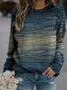 Juliana | Trendiges Sweatshirt mit Wellenmuster für Damen