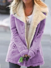 LUCY | BEQUEME JACKE - 2166-R - Lila / S