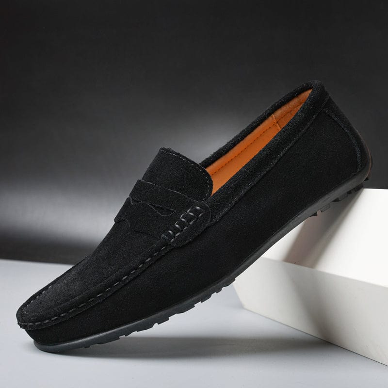 Randy | Klassische Wildleder-Loafer für Herren