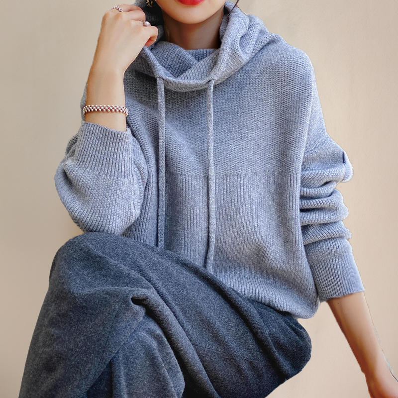 Analeia | kuscheliger Wollpullover, warmer Rollkragen.