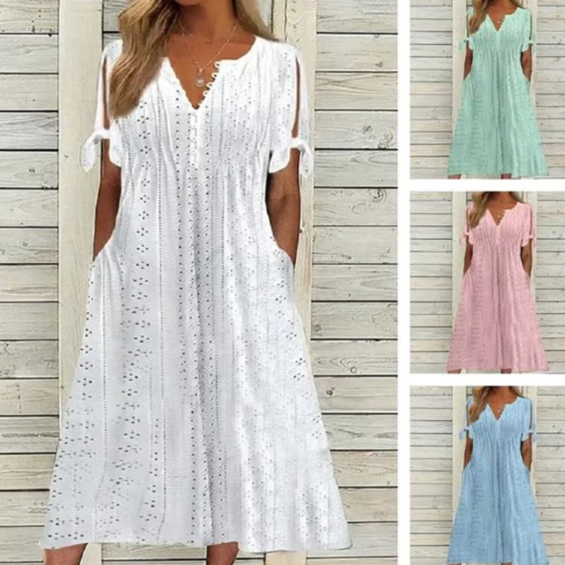 Mikaela | glamouröses Kleid mit herzförmigem Ausschnitt und modernen Cut-Outs