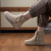 Amy | Herbststiefel - Beige / 35