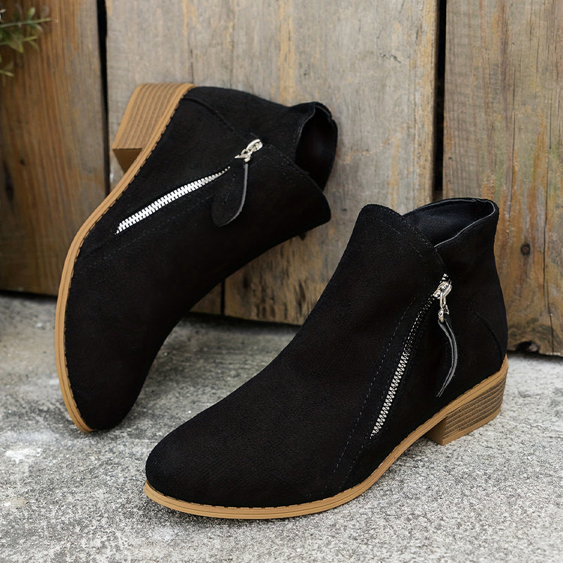 Valentina™ | Trendige Orthopädische Stiefeletten für gesunden Komfort