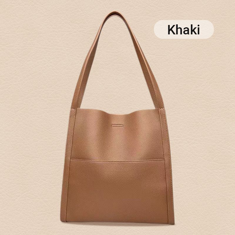 Allison | Elegante monochrome Lederhandtasche