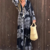 Gwendolyn | Modisches Damenkleid, locker geschnitten & mit Print