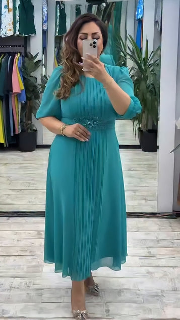 👗【S-5XL】Nowa modna sukienka, klasyczny design, elegancka i prosta