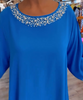 Leni | edles Damenkleid mit Perlenbesatz