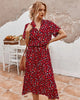 Maybelle | V-Ausschnitt-Kleid