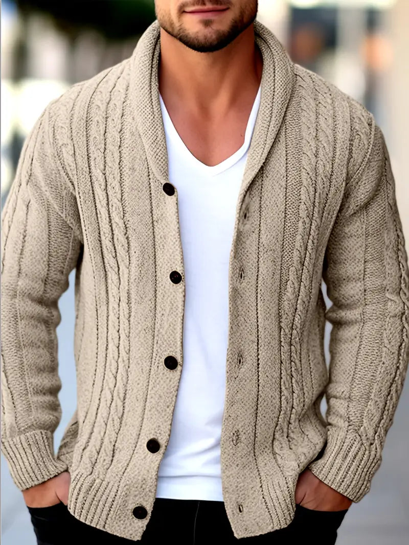 Kenneth™ | Weiche Strickjacke mit zeitlosem Design