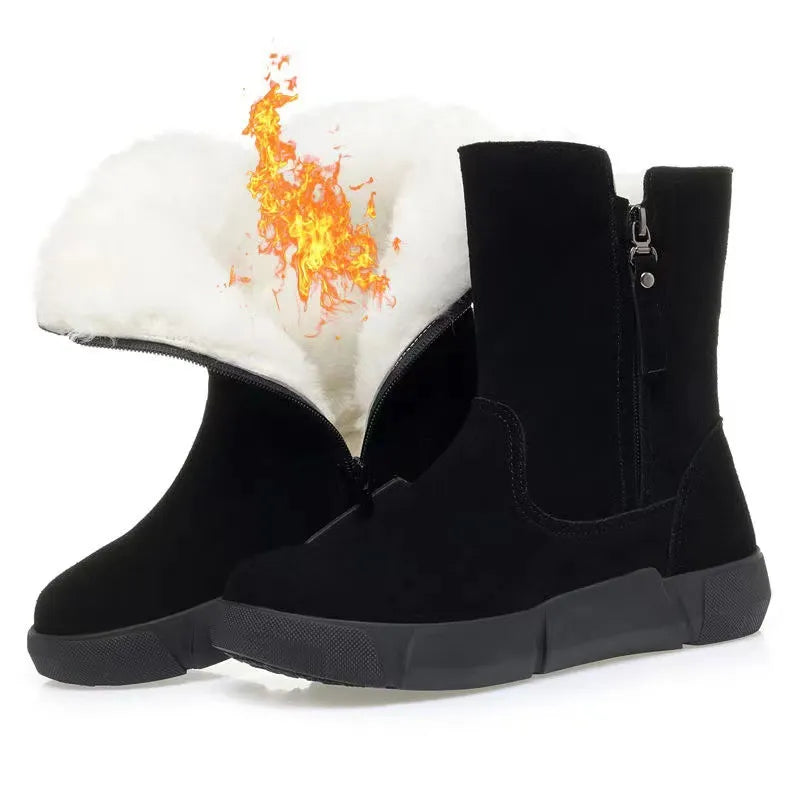 Julia™ | Stylische orthopädische Winterboots in Mid-Calf-Länge