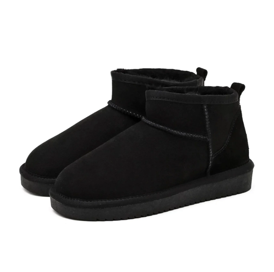 BreezeBoots™ | Boston Mini Stiefel - Schwarz / 36