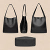 Allison | Elegante monochrome Lederhandtasche