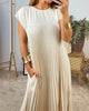 Moira | Ärmelloses Elegantes Plissee-Kleid