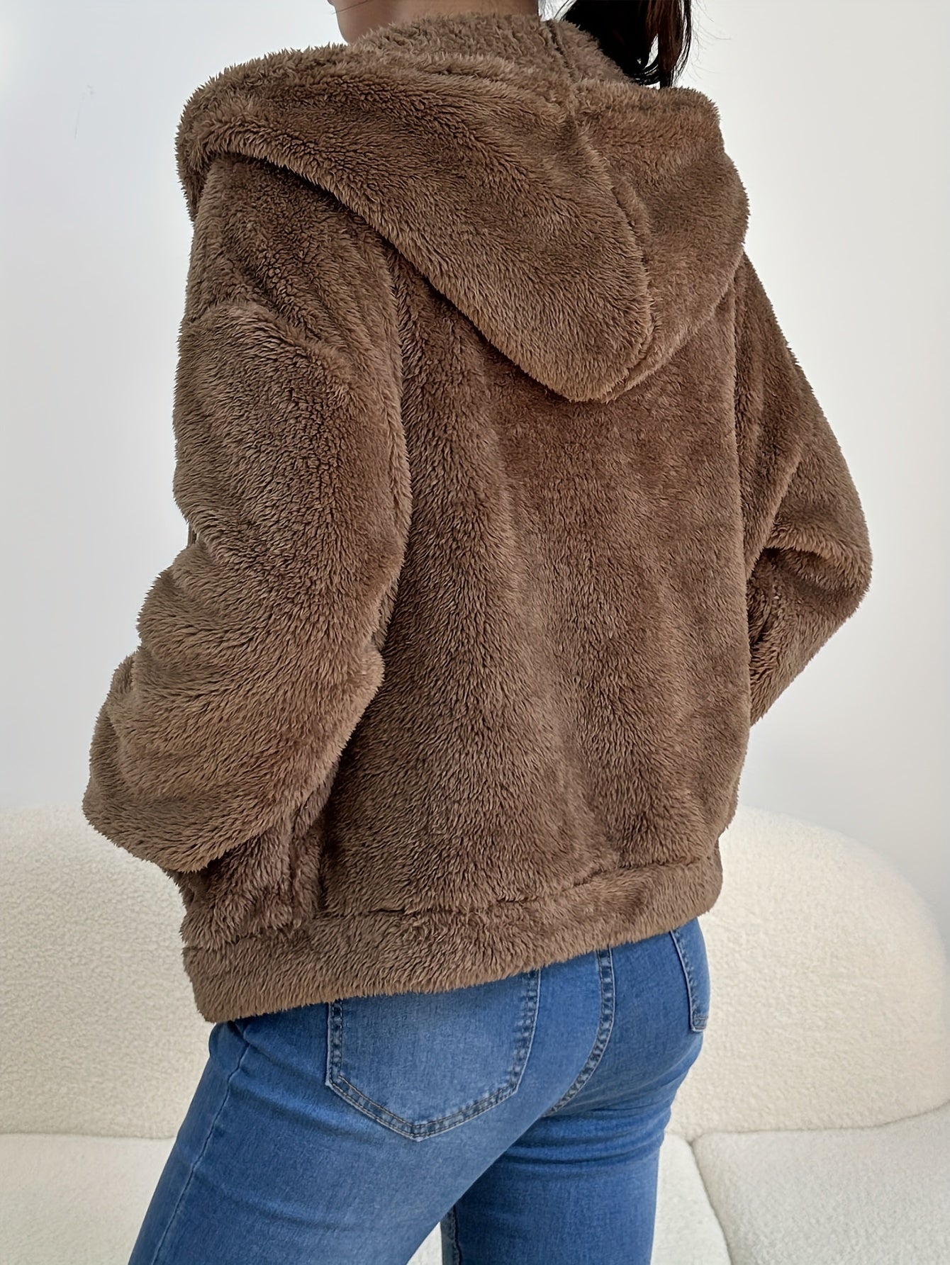 Teddy-Jacke | stilvoll und warm - S