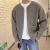 Benno™ | Elegante Strickjacke - Khaki / XS