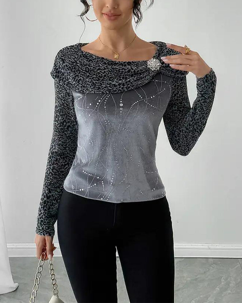 Alexandria | Damen-Langarmshirt, klassisch & modern