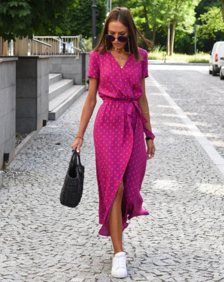 Vaniza | Elegantes Kleid mit Blütenmuster