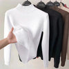 Shira™ | Winter-Fleeceshirt mit dicker Innenseite - Weiß / S