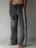 Henrich | trendige Komfort-Hose im ethnischen Design für Herren