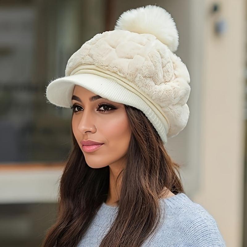 Kitty™ | Warme Wintermütze für Frauen mit kurzer Krempe