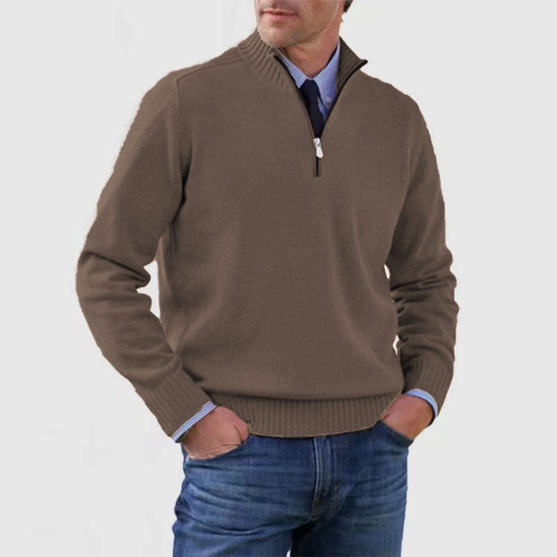 Jaico | Warmer Pullover mit Reißverschluss