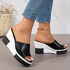 Irisa | Orthopädische Plateausandalen mit dicker Sohle