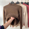 Shira™ | Winter-Fleeceshirt mit dicker Innenseite - Kaffee / S