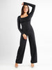 Chloe™ | Mühelose Eleganz Jumpsuit - Schwarz / S