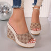 Noelani | Bequeme Schuhe mit dicker Sohle und Blütenprint