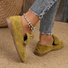 Nataly | modische flache Schuhe mit Schleifenakzent