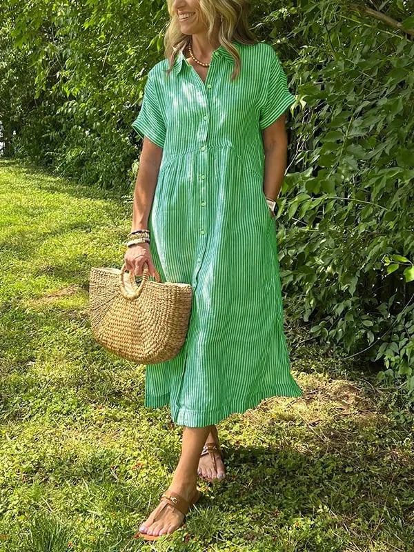 Kori | modisches langes Blusenkleid für jede Gelegenheit