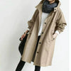 Elisa™ | Stilvoller und wasserabweisender Trenchcoat - Braun / S