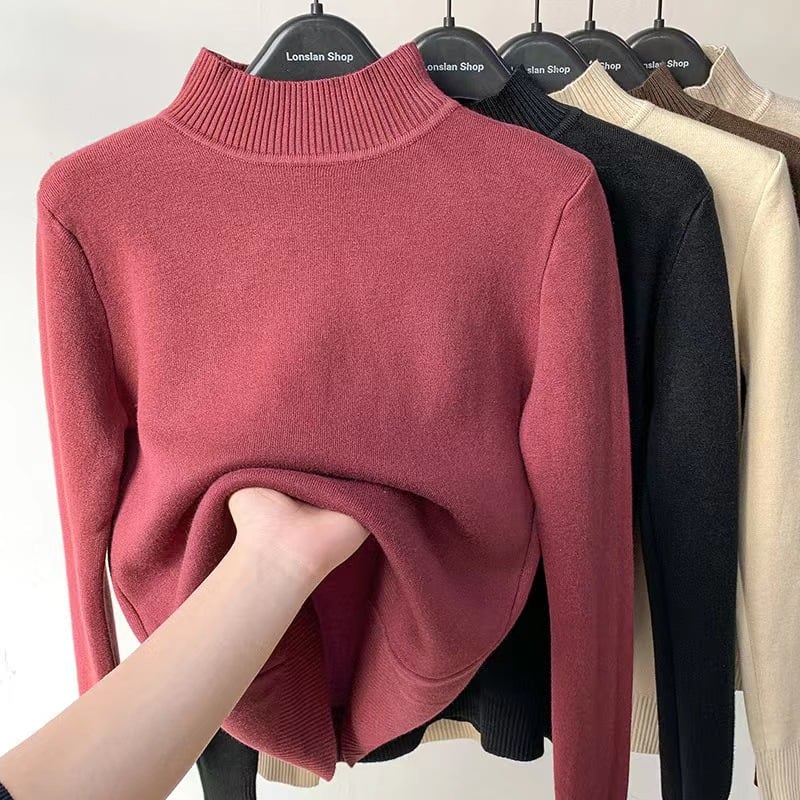Shira™ | Winter-Fleeceshirt mit dicker Innenseite - Rosa Rose / S