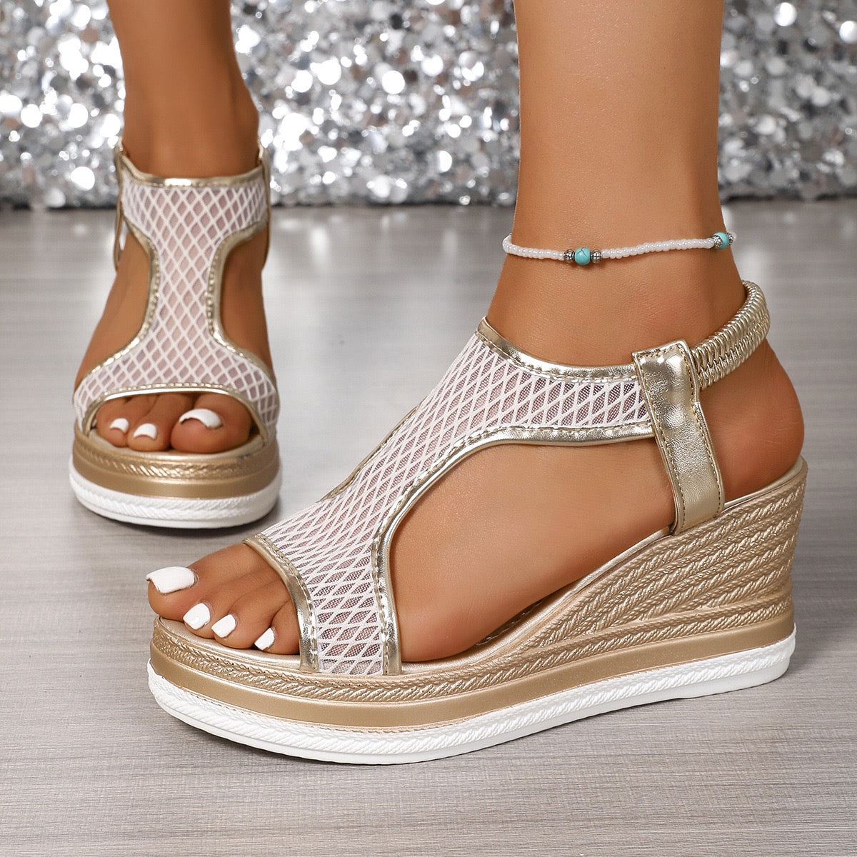 Mira | Orthopädische Keilsandalen
