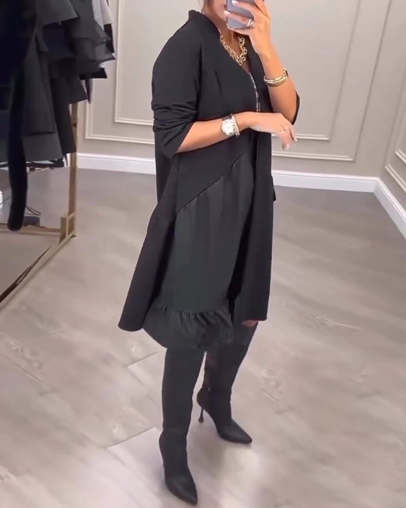 Isabella™ Kleid mit V-Ausschnitt