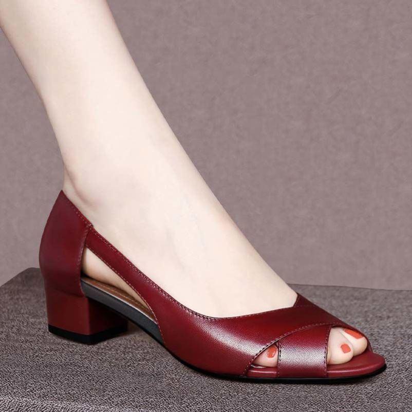 Zita | Rutschfeste Sandalen aus Leder mit weicher Sohle