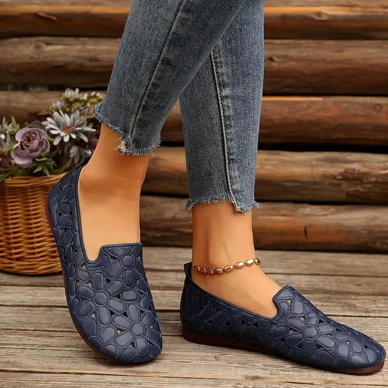 Evie | Bequeme Oxford-Ballerinas für Damen
