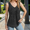 Cilla | Schimmerndes Tank-Top mit V-Ausschnitt